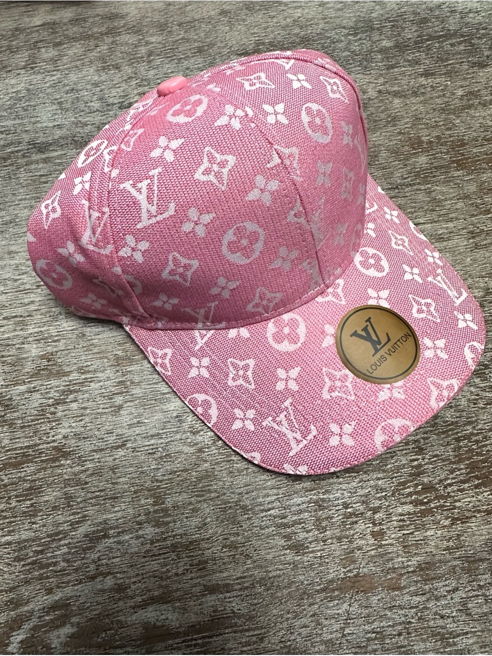Pink Monogram Baseball Cap NWT - Picture 4 of 12